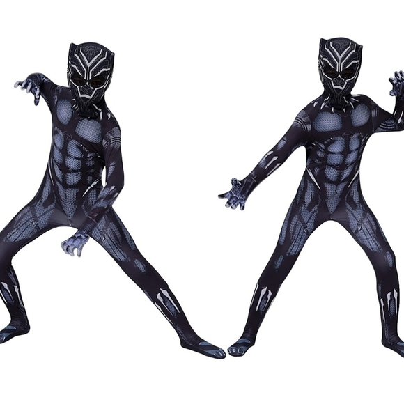 Superhero Kids Bodysuit Costumes Spandex Halloween Cosplay Costume Size Small